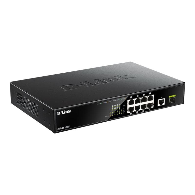 D-LINK DGS-1010MP/E 10-Port Layer2 PoE+ Gigabit Switch