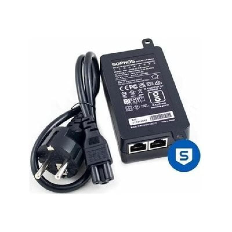 SOPHOS Gbit/2.5G PoE++ Injector 802.3bt - 60W - EU power cord