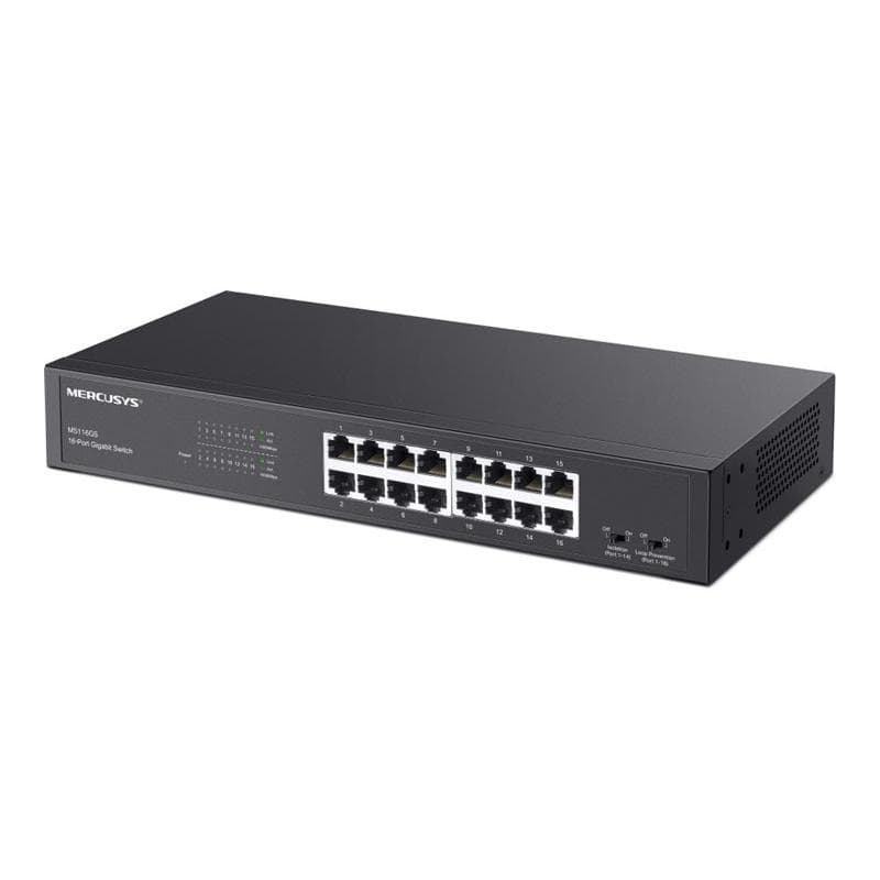 TP-LINK Mercusys MS116GS 16-Port Gigabit Desktop/Rackmount Switch