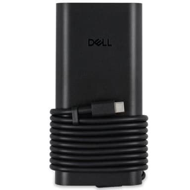 DELL 165W USB-C GaN AC Adapter with Power Cord - EURO - 1yr Ltd HW Warranty