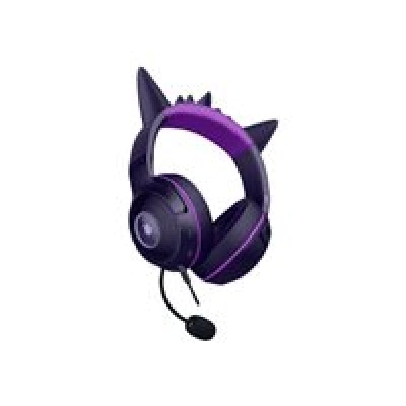 RAZER Kraken Kitty V2 Pokémon Gengar Edition - Kabelgebundenes Gaming Headset