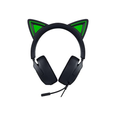 RAZER Kraken Kitty V3 X Schwarz - Kabelgebundenes Kitty-Headset für Gaming