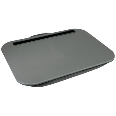 VALUE Knietablett / Laptop-/Tablet-Ablage mit Kissen, grau