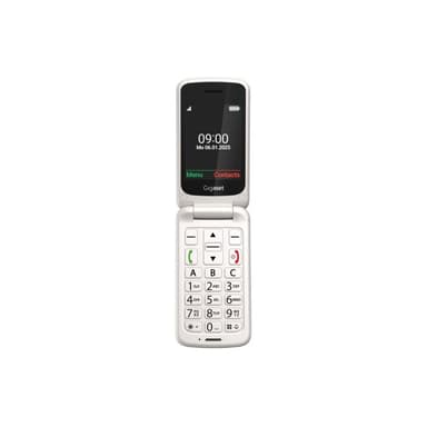 GIGASET GL595 Dual Sim White SOS-Button, CAM, SD-card Slot/ GSM 2G/3G/ Usb-C