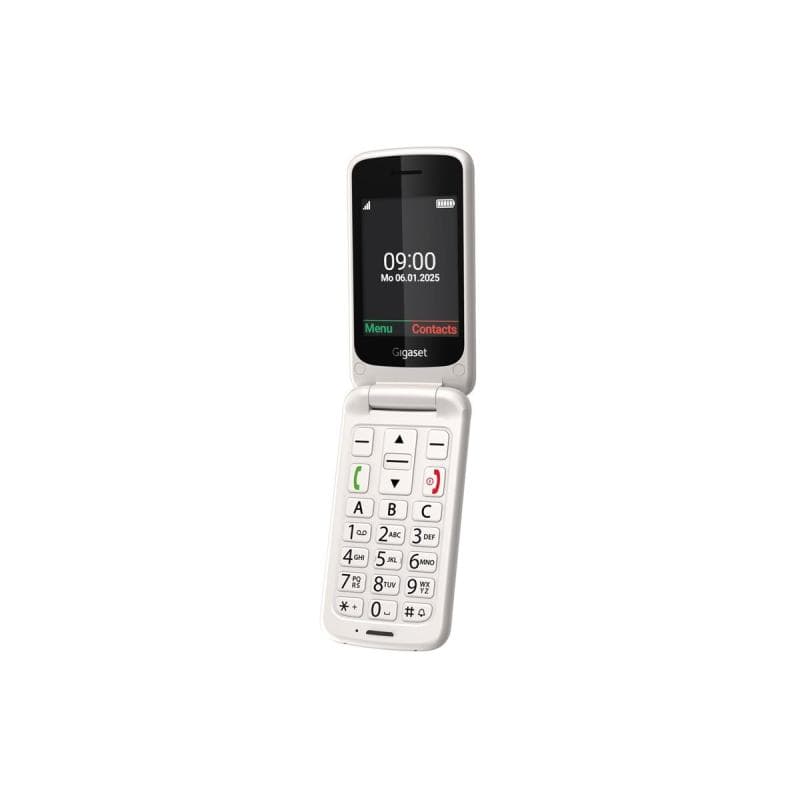 GIGASET GL595 Dual Sim White SOS-Button, CAM, SD-card Slot/ GSM 2G/3G/ Usb-C