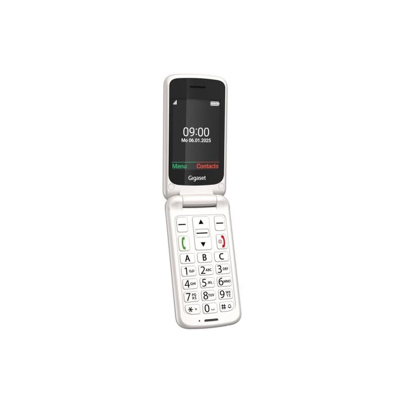GIGASET GL595 Dual Sim White SOS-Button, CAM, SD-card Slot/ GSM 2G/3G/ Usb-C