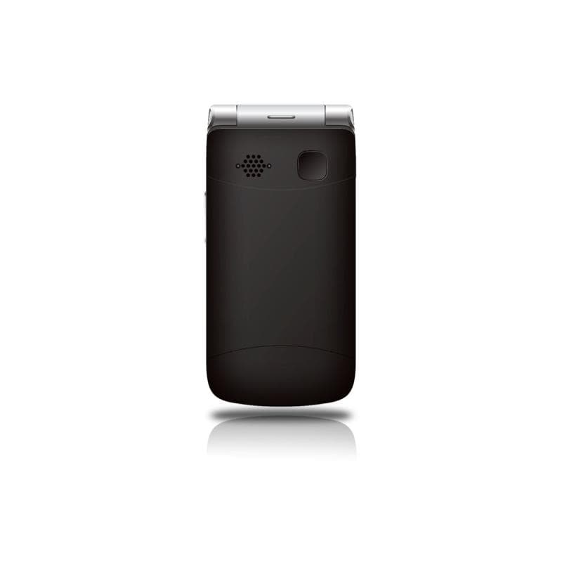 BEA-FON SL645 - 2G, Silver Line, Großtastenklapphandy, schwarz-silber 2G