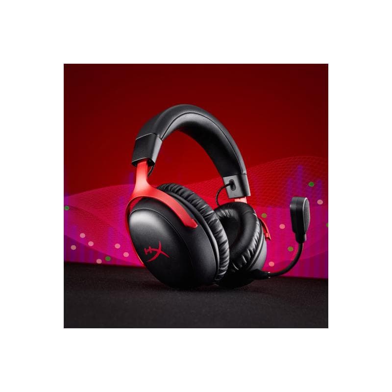 KINGSTON HyperX Cloud III S Wireless-Gaming-Headset (schwarz) - Kabellos