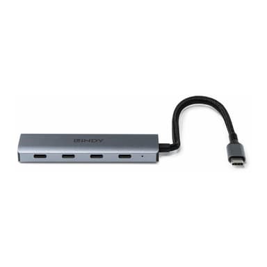 LINDY 4 Port USB 3.2 Gen 2 Typ C Hub