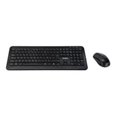 TARGUS - Tastatur-und-Maus-Set - Kombination - full size - kabellos - 2.4 GHz - AZERTY - Französisch