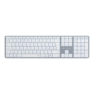 TARGUS HyperSpace - Tastatur - full size - hinterleuchtet - kabellos - Bluetooth 5.0 - QWERTY - Nord