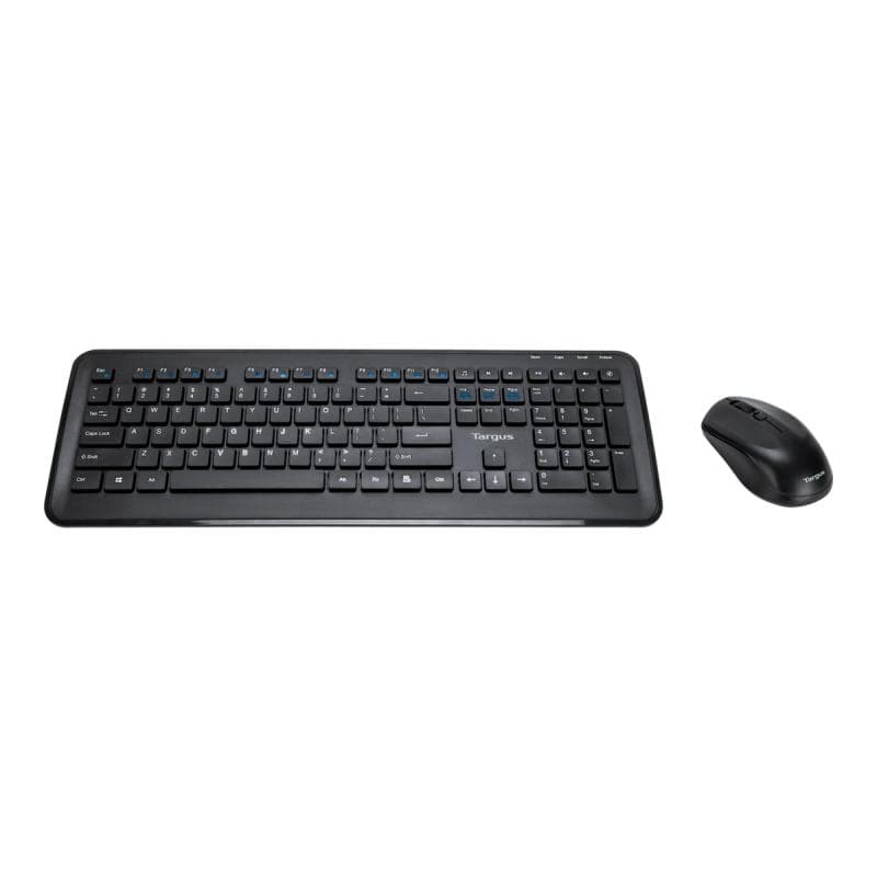 TARGUS KM610 - Tastatur-und-Maus-Set - Kombination - full size - kabellos - 2.4 GHz - QWERTY - Spani