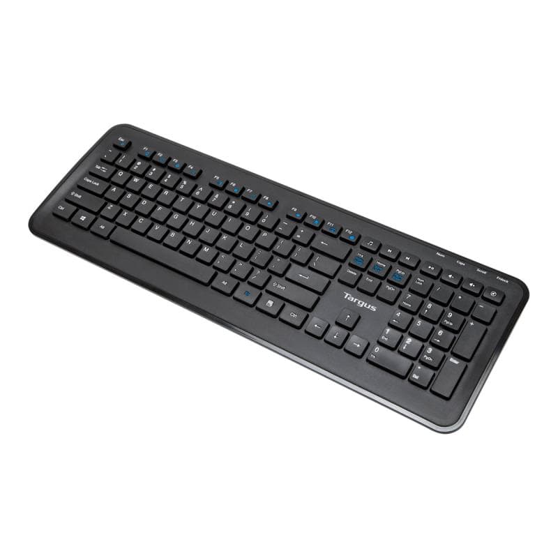 TARGUS KM610 - Tastatur-und-Maus-Set - Kombination - full size - kabellos - 2.4 GHz - QWERTY - Spani