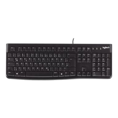 LOGITECH Keyboard K120 black (DE)