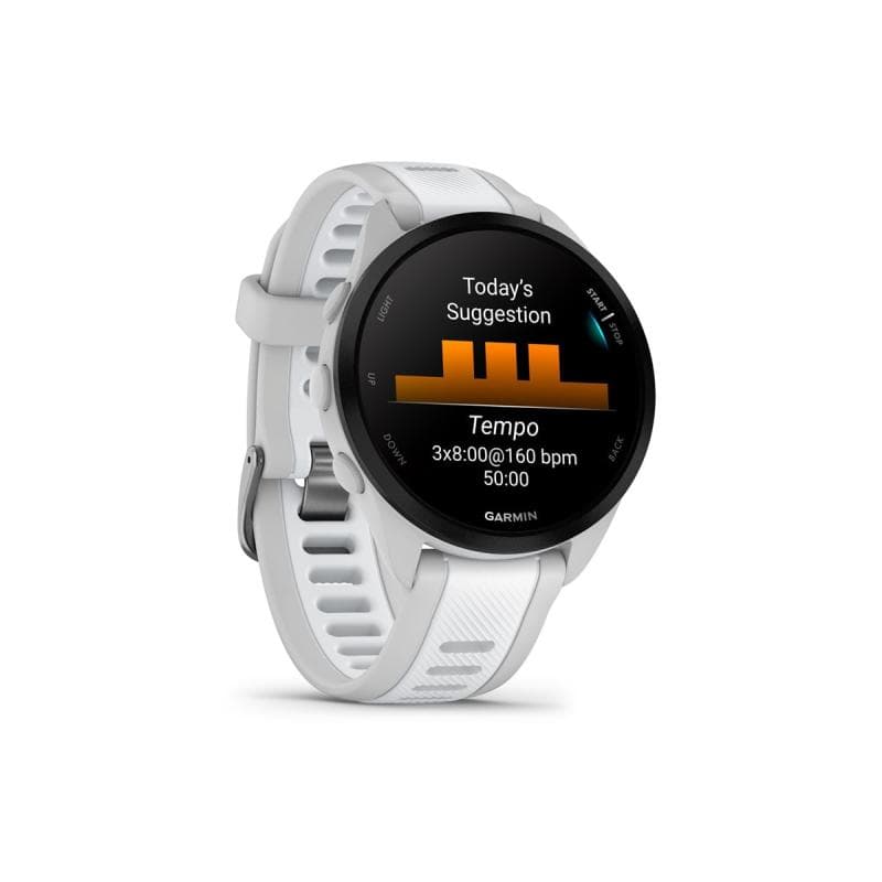 GARMIN Forerunner 165 Music Dunstgrau/Steinweiss