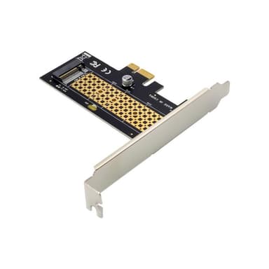 INLINE PCI Express Karte zu 1x intern NVMe M.2 Key M, PCIe x1