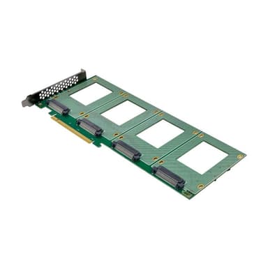 INLINE PCIe Karte zu 4x intern U.2 NVMe SFF-8639 ? Bifurcation, PCIe x16