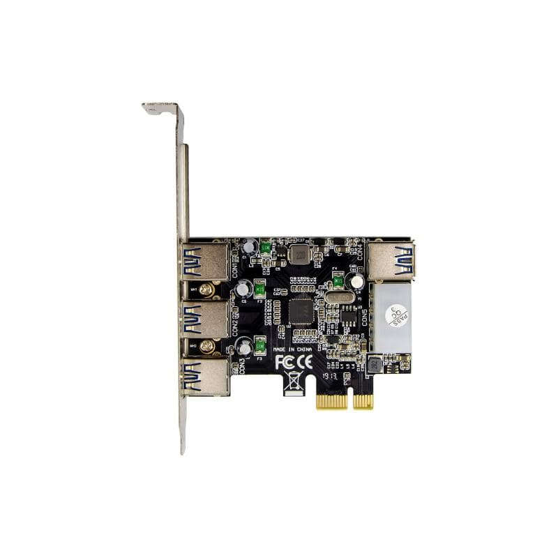 INLINE PCIe Karte, 3x+1x USB 3.2 Gen.1, Molex kompatibler 4-Pin Stromanschluss