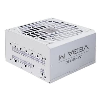 CHIEFTEC Vega M 1000W White (weiß, 1x 12 Pin High Power GPU, 4x PCIe, Kabelmanagement, 1000 Watt)