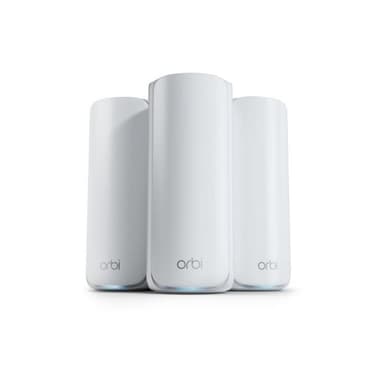 NETGEAR Orbi 770-Serie Tri-Band-Mesh-WLAN-7-Satellit 6GBit/s weiss RBE773