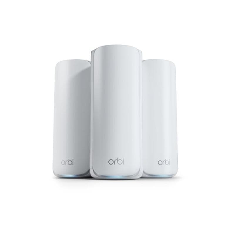 NETGEAR Orbi 770-Serie Tri-Band-Mesh-WLAN-7-Satellit 6GBit/s weiss RBE773