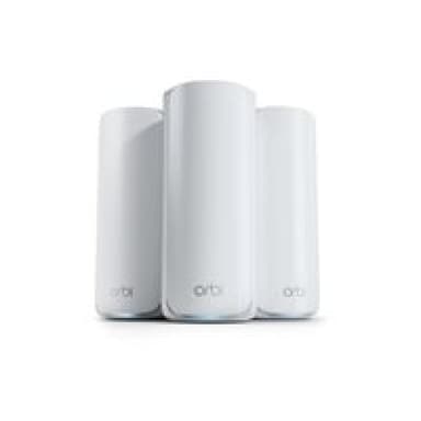 NETGEAR Orbi 770-Serie Tri-Band-Mesh-WLAN-7-Satellit 6GBit/s weiss RBE773