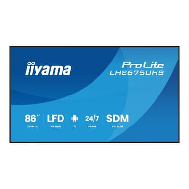 IIYAMA LH8675UHS-B2AG 218,44cm (86″)