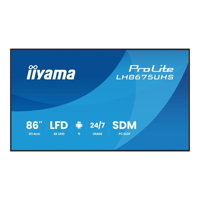 IIYAMA LH8675UHS-B2AG 218,44cm (86″)
