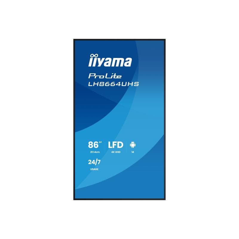 IIYAMA LH8664UHS-B3AG 218,44cm (86″)