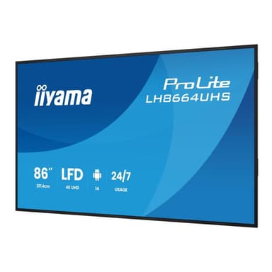 IIYAMA LH8664UHS-B3AG 218,44cm (86″)