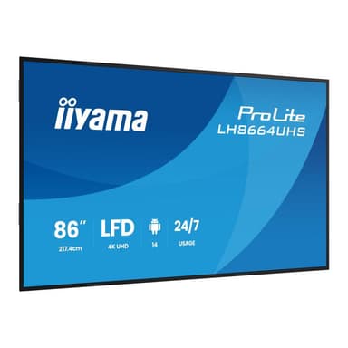 IIYAMA LH8664UHS-B3AG 218,44cm (86″)