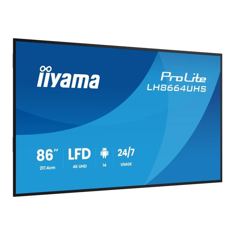 IIYAMA LH8664UHS-B3AG 218,44cm (86″)