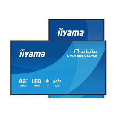 IIYAMA LH8664UHS-B3AG 218,44cm (86″)