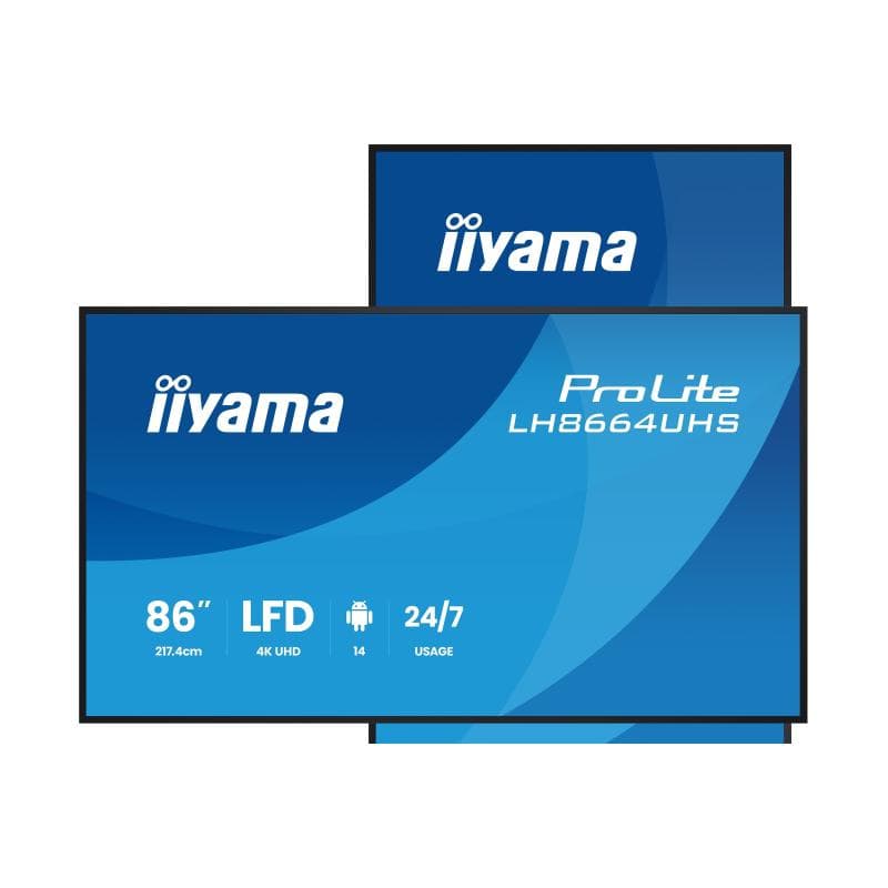 IIYAMA LH8664UHS-B3AG 218,44cm (86″)
