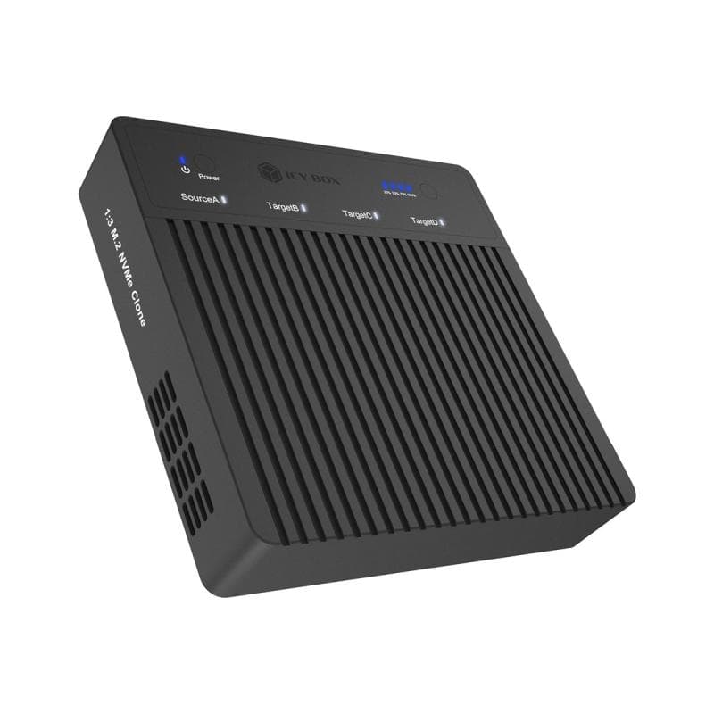 ICY BOX IB-4013MCL-C4 USB 4.0 Klonstation für 4x 2,5″ SSD