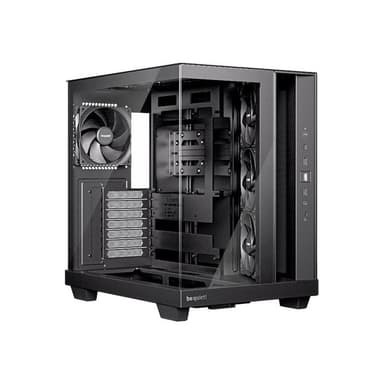 BE QUIET ! Light Base 500 Schwarz Midi Tower Gaming Gehäuse mit Seitenfenster
