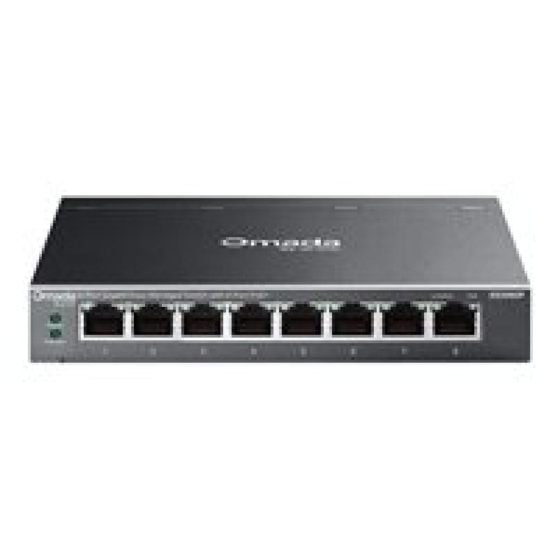 TP-LINK Omada 8-Port Gigabit Easy Managed Switch with 8-Port PoE+