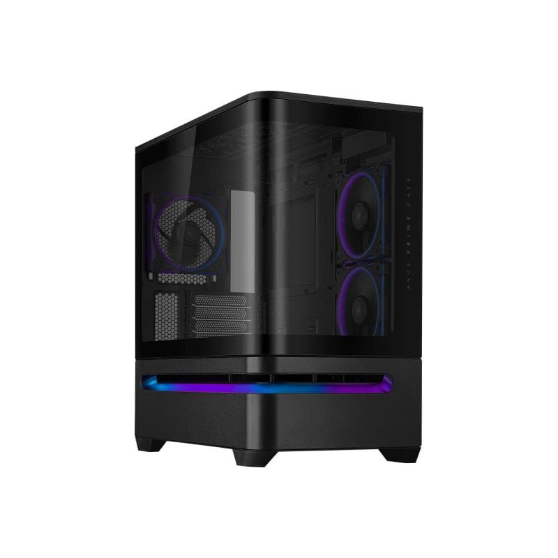 ASUS Prime AP202 mATX Gaming Gehäuse mit Seitenfenster schwarz