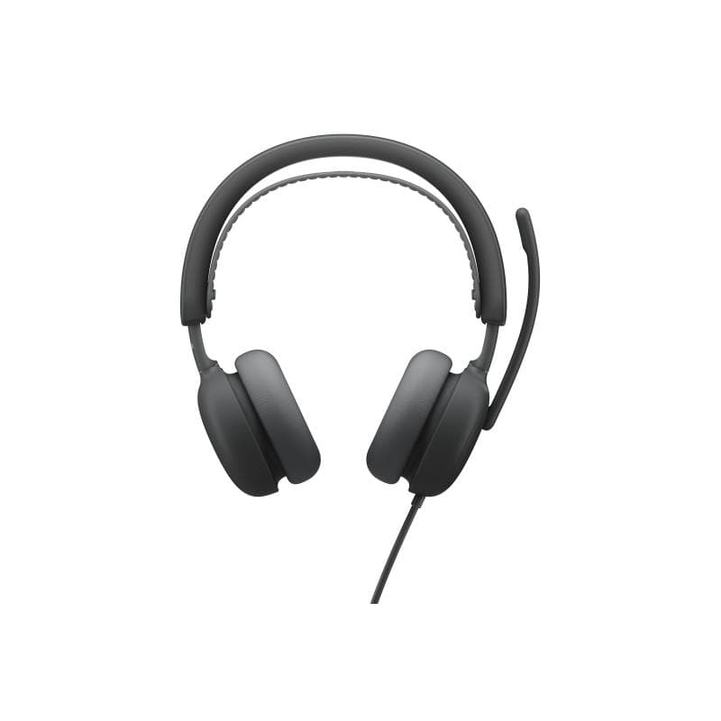 LOGITECH Zone Wired 2 for Business Grafit, Kabelgebundenes USB-Headset mit adaptiver Hybrid-ANC