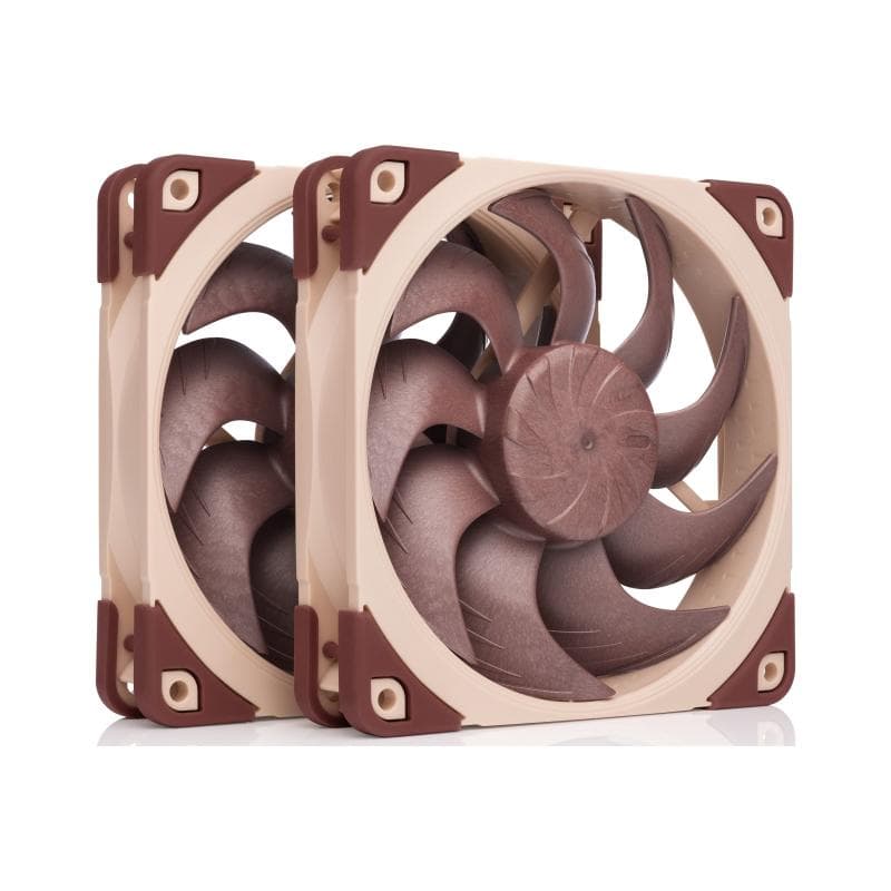 NOCTUA NF-A12x25 G2 PWM Sx2-PP 120x120x25mm, 4-Pin (1800rpm, 22,5dB(A), 87,2m³/h)