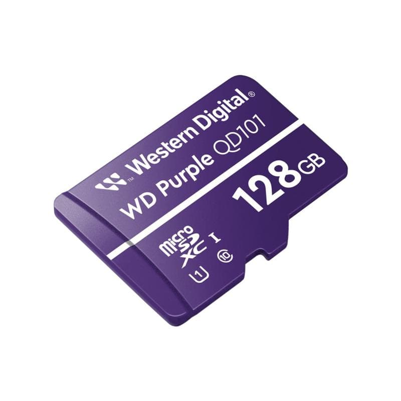 WESTERN DIGITAL Purple 128GB Surveillance microSD XC Class