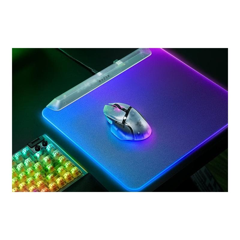 RAZER Basilisk V3 Pro 35K Phantom White Edition