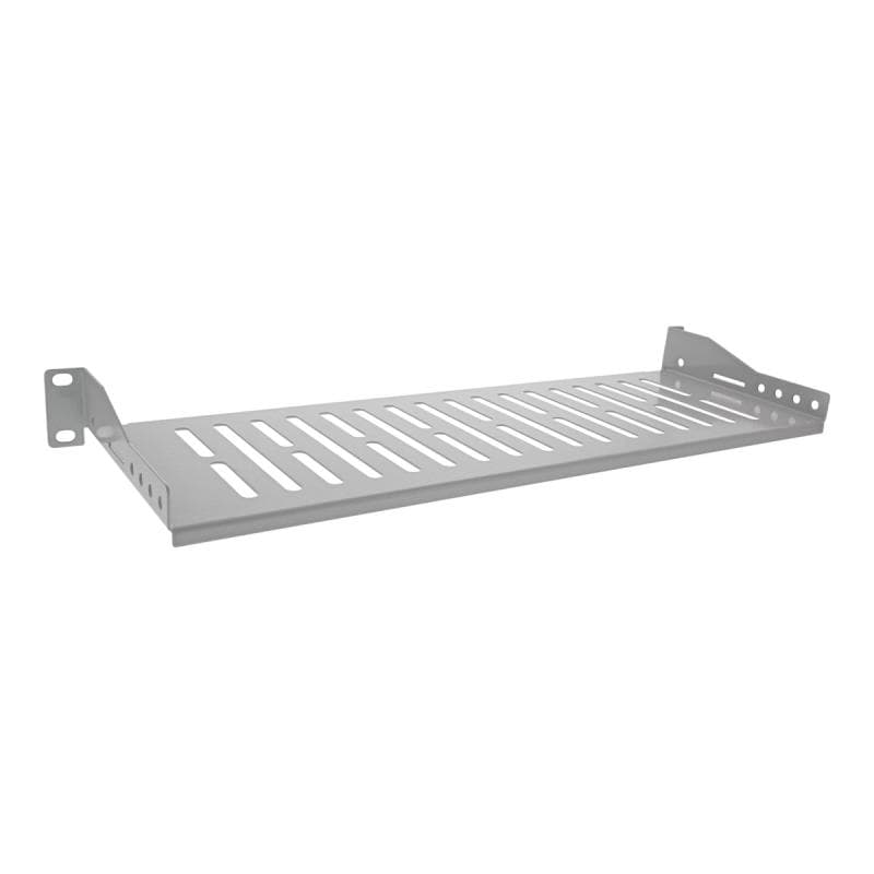 INLINE 19″ Fachboden, 150mm, 10kg, 1HE, RAL 7035, grau