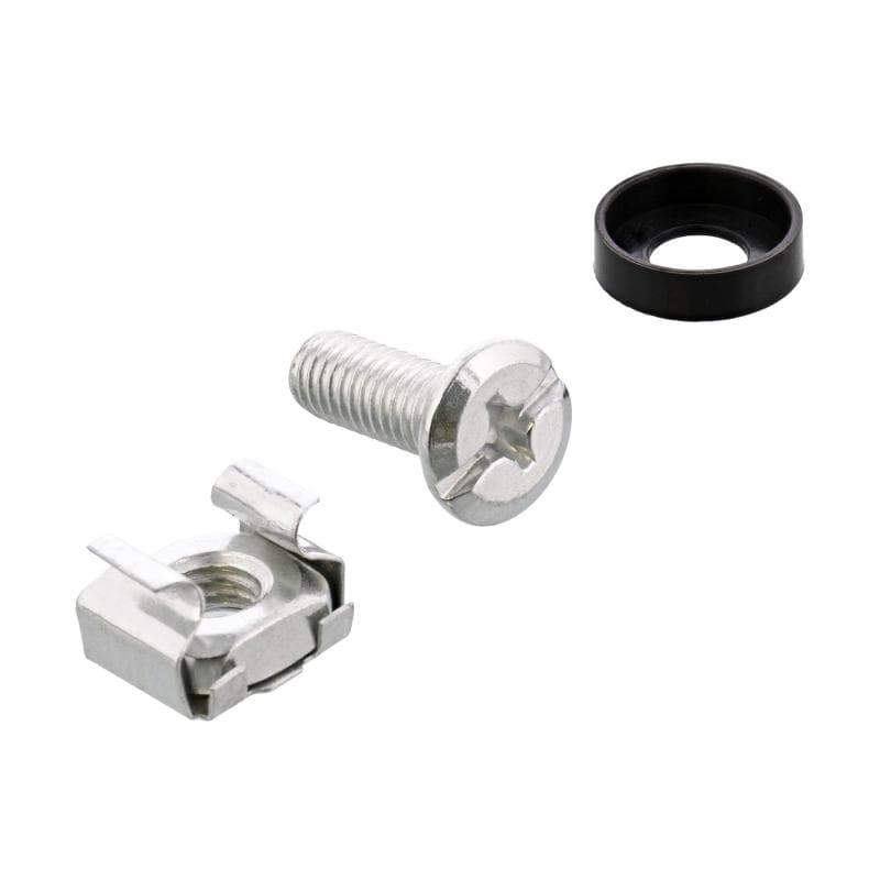 INLINE 19″ Kabelführungspanel, 5 Kunststoffbügel abnehmbar, RAL 9005, schwarz