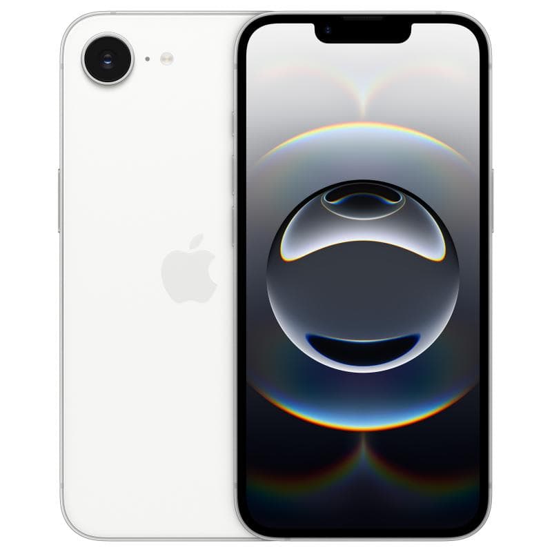 APPLE iPhone 16e White - Smartphone - 128 GB