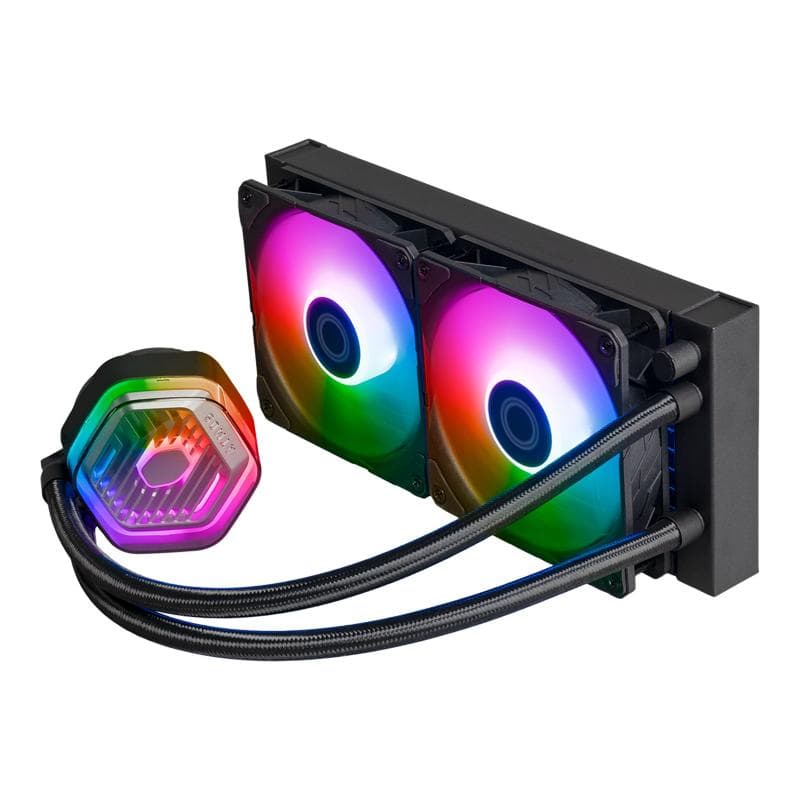 COOLERMASTER MasterLiquid 240 Atmos ARGB - Prozessor-Flüssigkeitskühlsystem