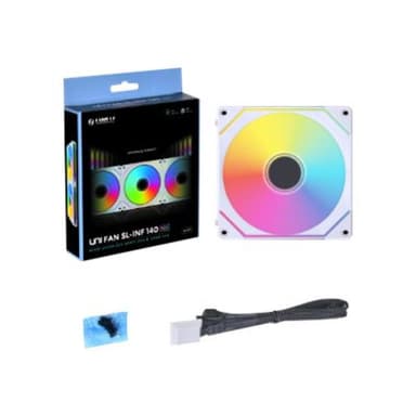 LIAN LI UNI FAN SL-INF 140 ARGB PWM Lüfter - 140mm, weiß