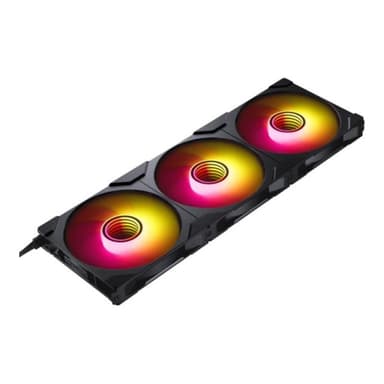 PHANTEKS M25 Gen2 PWM D-RGB Lüfter 3er-Pack - Reverse Blade, 140mm, schwarz