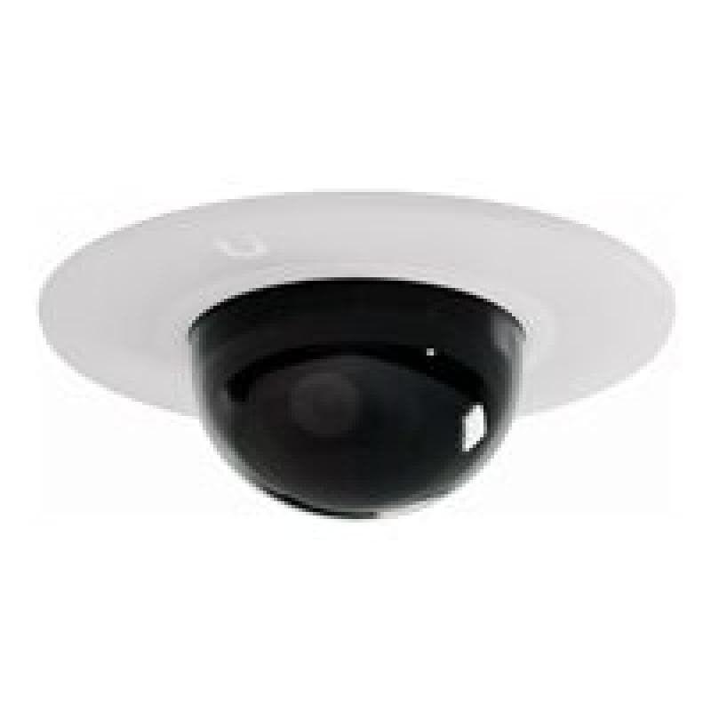 UBIQUITI Dome camera mounting installation into a wall or ceiling with a smoked bubble for enhanced