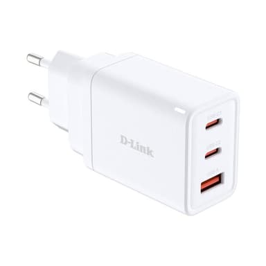 D-LINK DCP-651 65W GaN Charger USB-C USB-A
